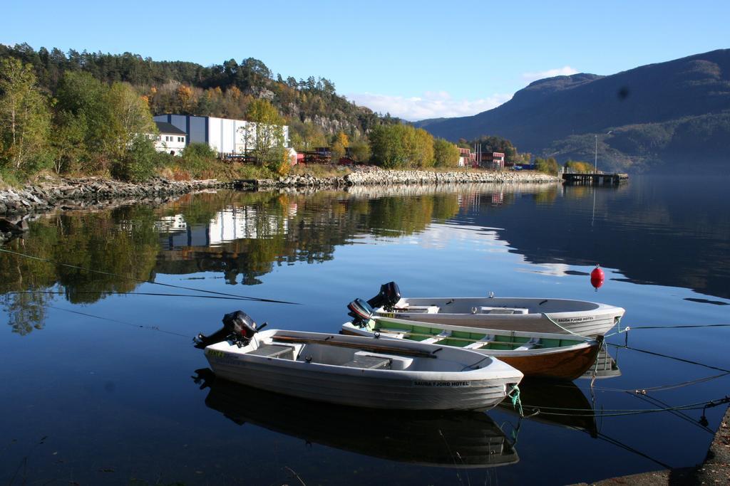 Sauda Fjord Camping Saudasjøen Εξωτερικό φωτογραφία